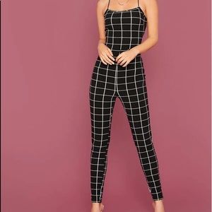 Grid Jumpsuit
